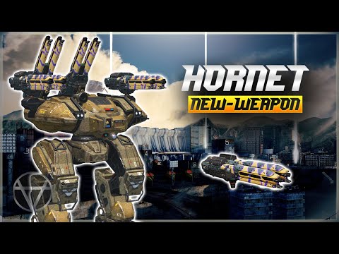 [WR] 🔥 NEW Weapon Hornet (Heavy Wasp) - Gameplay | War Robots