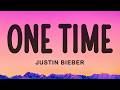 Justin Bieber One Time Lyrics