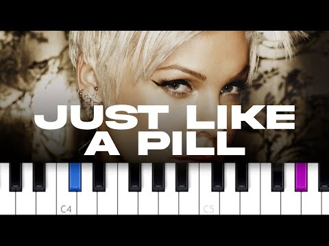 P!nk - Just Like A Pill  (piano tutorial)
