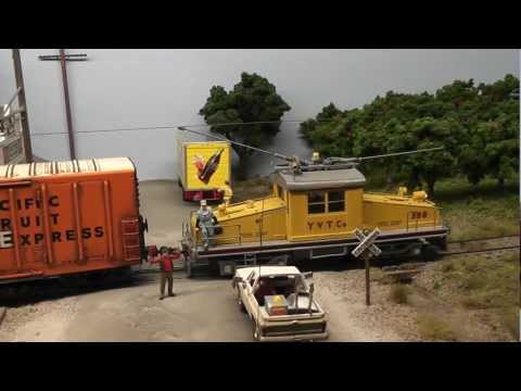My HO scale Traction layout, "Wiley City"