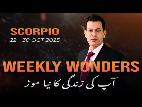 Scorpio Weekly Horoscope (22 Oct–30 Oct 2025)