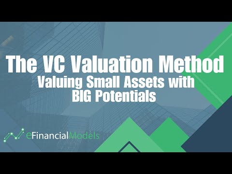 The VC Valuation Method - Valuing Small Assets with BIG Potentials