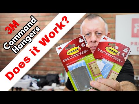 Testing Command Picture Hangers - Do They Really Work?