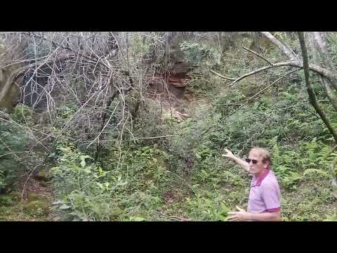 Coronel Linhares Borin Visita Estação De Trem  em Ibare em Lavras do Sul RS .Casas Abandonadas ....