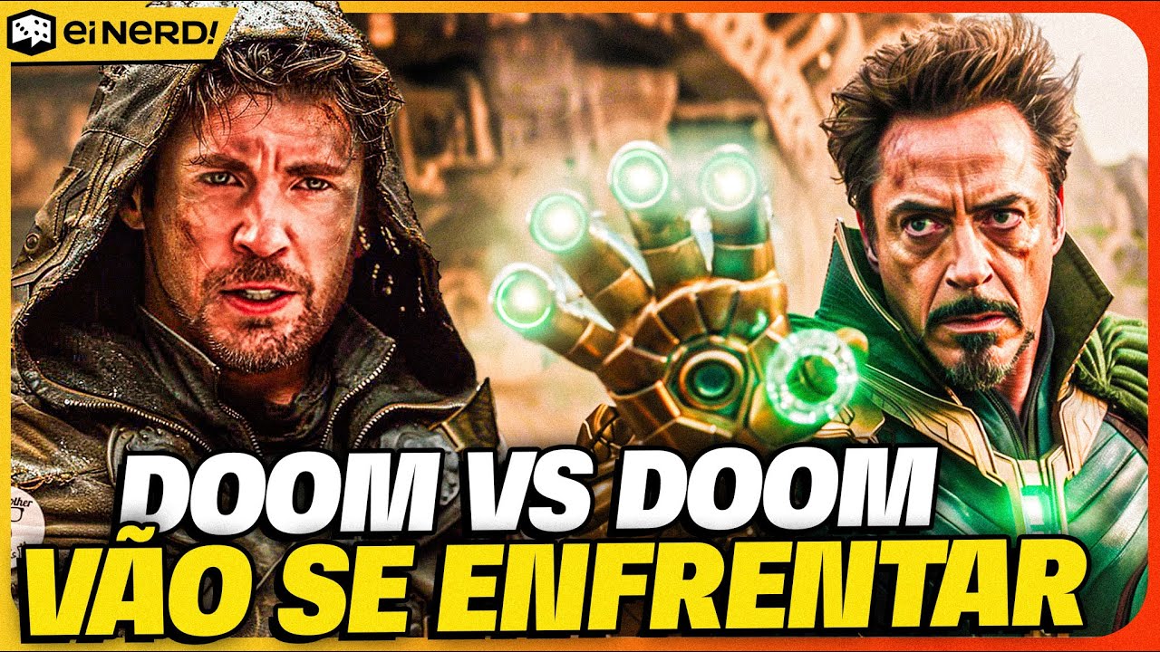 DR. DOOM VS DR. DOOM! CHRIS EVANS VS ROBERT DOWNEY JR, VAI ROLAR! ENTENDA!