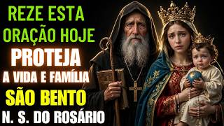ORAÇÃO PODEROSA a Nossa Senhora do Rosário e São Bento — Contra Inveja, Dívidas e Caminhos Fechados!