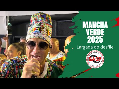 Carnaval 2025 | Largada do desfile oficial da Mancha Verde
