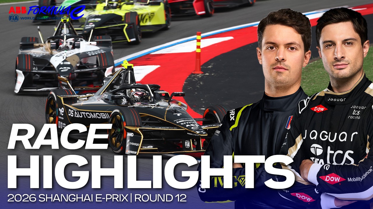 Race Highlights | 2026 Shanghai E-Prix | Round 12 | Formula E