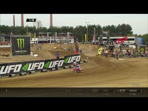 Seewer passes Van Horebeek - MXGP Race 2 - MXGP of Belgium 2019