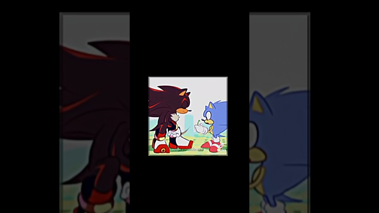 Sonadow // Sonic x Shadow #sonadow #edit #shorts #tiktok #capcut #alightmotion