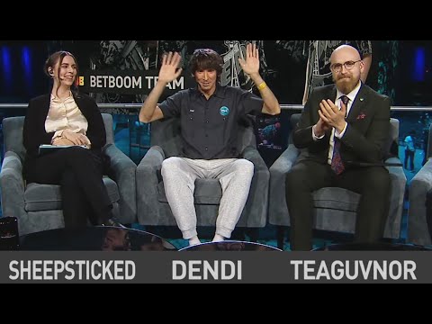 Dendi FIRST appearance on TI12 with GIGACHAD speech