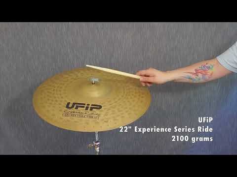 UFiP 22 Inch Experience Series Ride Cymbal 2100 grams DEMO VIDEO image 9