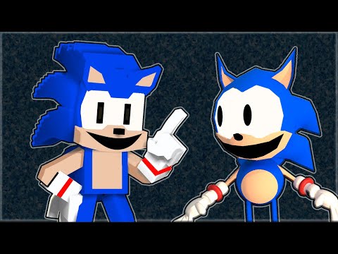 FNF Trinity but its only Rewrite talking (Minecraft Animation)