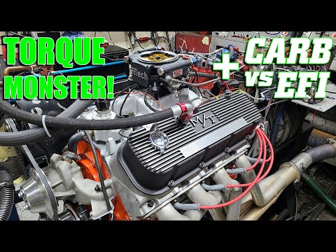 454 Big Block Chevy - DYNO - Small cam - BIG POWER