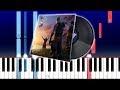 Fortnite The End Lobby Music (Piano Tutorial)