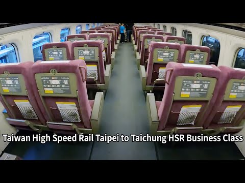 Trem de alta velocidade de Taiwan, Taipei para classe executiva Taichung HSR