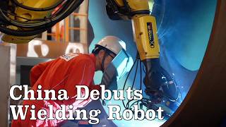 China unveils first welding robot system, tailor-made for offshore oil