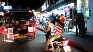 preview picture of video 'Koh Samui Chaweng Beach Road Night 15Nov.'11 サムイ島チャウエンビーチロード'