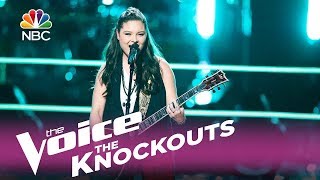 The Voice 2017 Knockout - Moriah Formica: &quot;Behind These Hazel Eyes&quot;