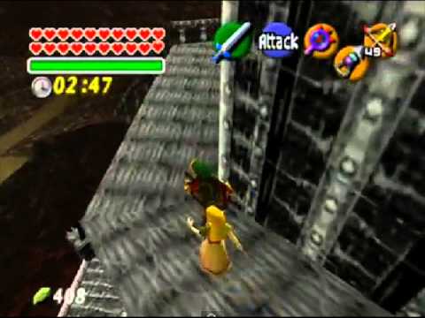 The Legend of Zelda: Ocarina of Time - Escape Ganon's Castle Sped Up