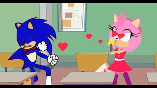 Top 5 Best sonic Amy animattion Video with the most views on Kim Jenny 100 channel
