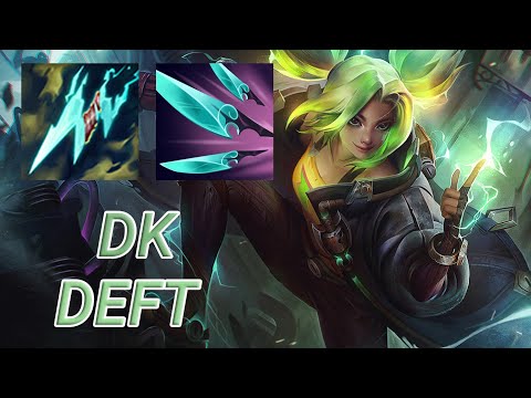 DK Deft Zeri ADC VS Jhin | KR Challenger Patch 13.19