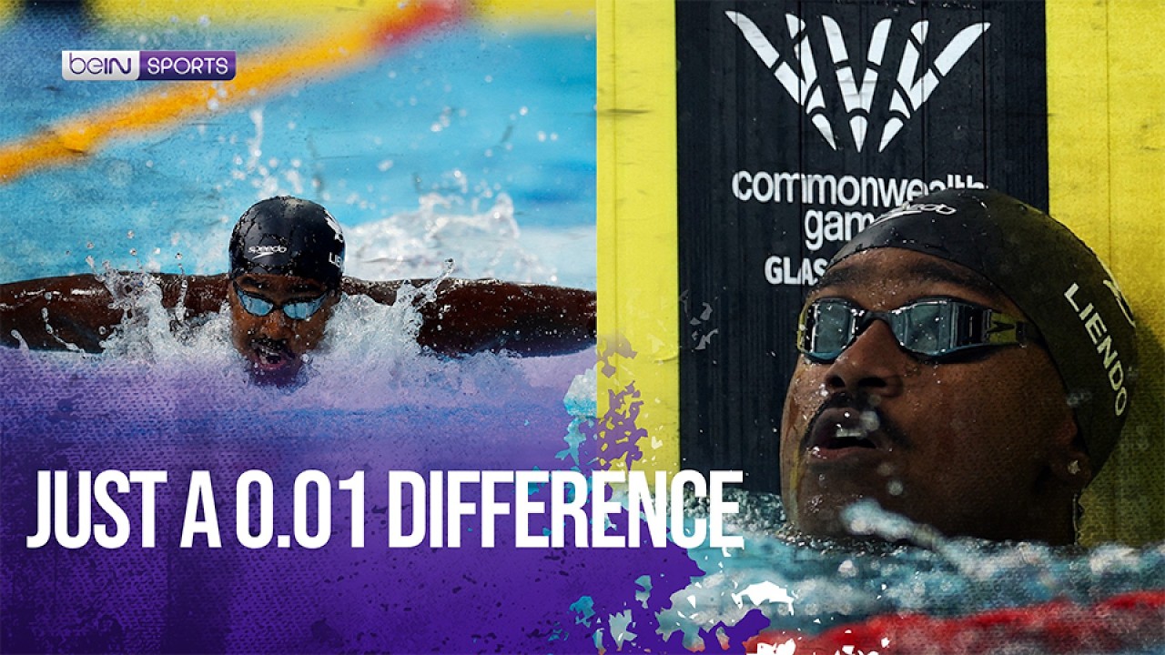 Josh Liendo Wins 100m Butterfly Gold by .01 Seconds | Glasgow 2026 Commonwealth Games | beIN SPORTS
