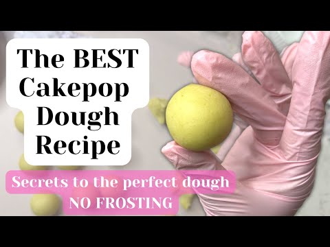 The PERFECT Cakepop Dough Recipe & Tutorial | Tips & Tricks you NEED to Know!