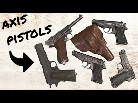 WW2 Axis Pistols | Walk-In Wednesday
