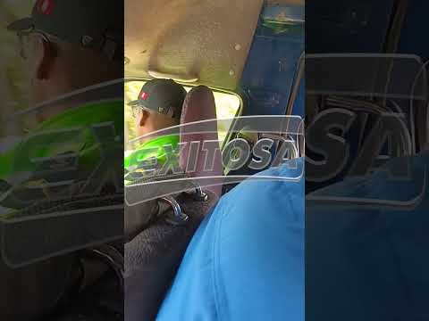 🔴🔵 Efectivo de la PNP es captado viajando sin cinturón de seguridad en una combi