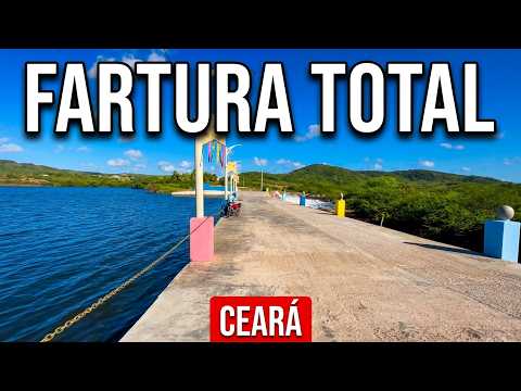 Açude Colina em Quiterianópolis: Muita fartura de peixe no Ceará