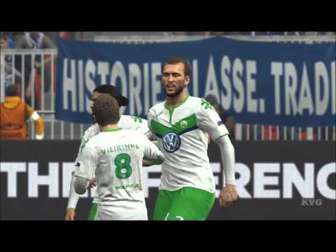 PES 2016 - UEFA Champions League - KAA Gent vs VfL Wolfsburg Gameplay (PS4 HD) [1080p60FPS]