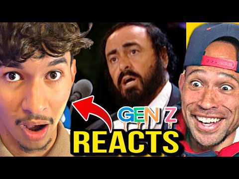 Gen Z Rapper FIRST time REACTION to Luciano Pavarotti sings "Nessun dorma"! He is so... W/ @GFM719