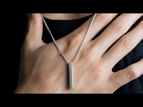 Silver Mens Spark Locket