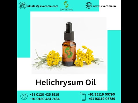 Sivaroma Helichrysum Oil