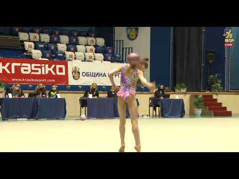 Nikol Todorova - Ball - Avangard   - 2021 MT Julieta Shishmanova Juniors AA (18.850)