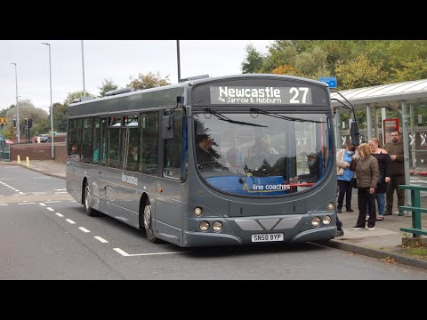 Cover run: A Line Coaches 255 (SN58BYP) Volvo B7RLE/Wright Eclipse Urban