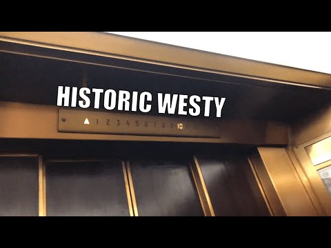 DAZZLING Vintage Westinghouse Traction Elevators - Burnham Center in Chicago, IL