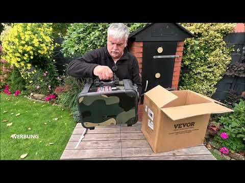 VEVOR diesel heater 8 kW for campers, anglers ... with Bluetooth, remote control, CO2 alarm etc.