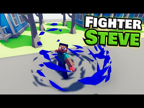 Fighter Steve vs Every Faction - TABS Unit Creator Update Mod Gameplay