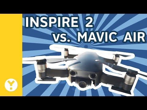 Impressions: DJI Inspire 2 Pilot & Mavic Air