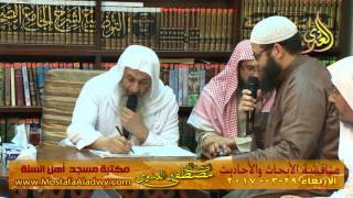 مناقشة الأبحاث والأحاديث بمكتبة مسجد أهل السنة بمنية سمنود 29 03 2017 4