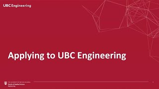 Apply to UBC Engineering