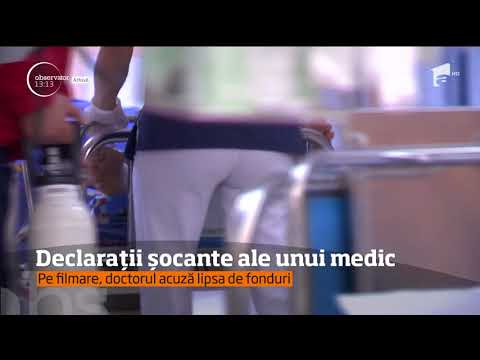 Declaraţii şocante ale unui medic al Spitalului din Râmnicu Sărat au fost înregistrate cu un te