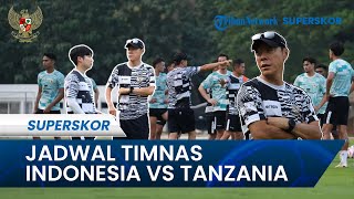 Timnas Indonesia Vs Tanzania Main Sore Nanti, Ajang Uji Fisik Skuad Garuda Jelang Kualifikasi Pildun