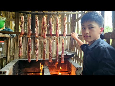 TIMELAPSE: Nam's daily life in the countryside. How to make smoked pork