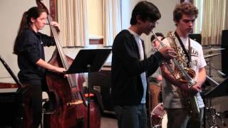 Fall 2015 NEC jazz ensemble plays Victor Feldman's Joshua