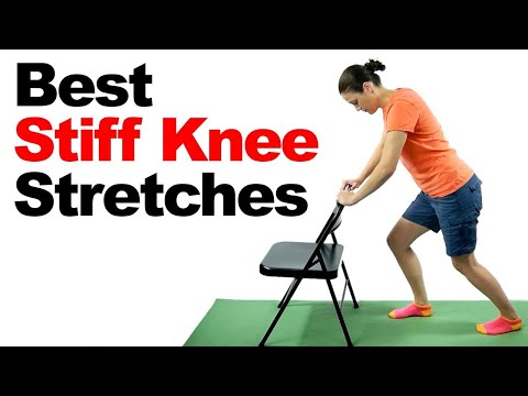 10 Easy Stiff Knee Pain Relief Stretches