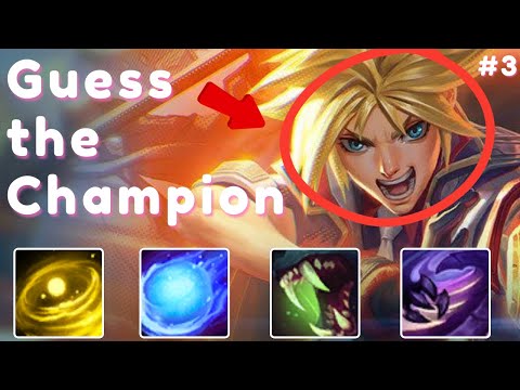 Guess The CHAMPION by SPELL ICON | League of Legends Quiz 2024 | #3