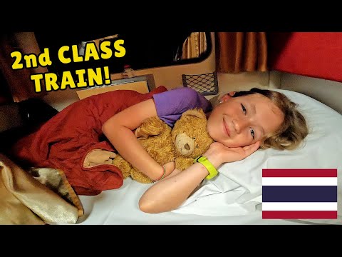 $25 OVERNIGHT THAILAND SLEEPER TRAIN 2nd CLASS ???????? | Krabi to Bangkok